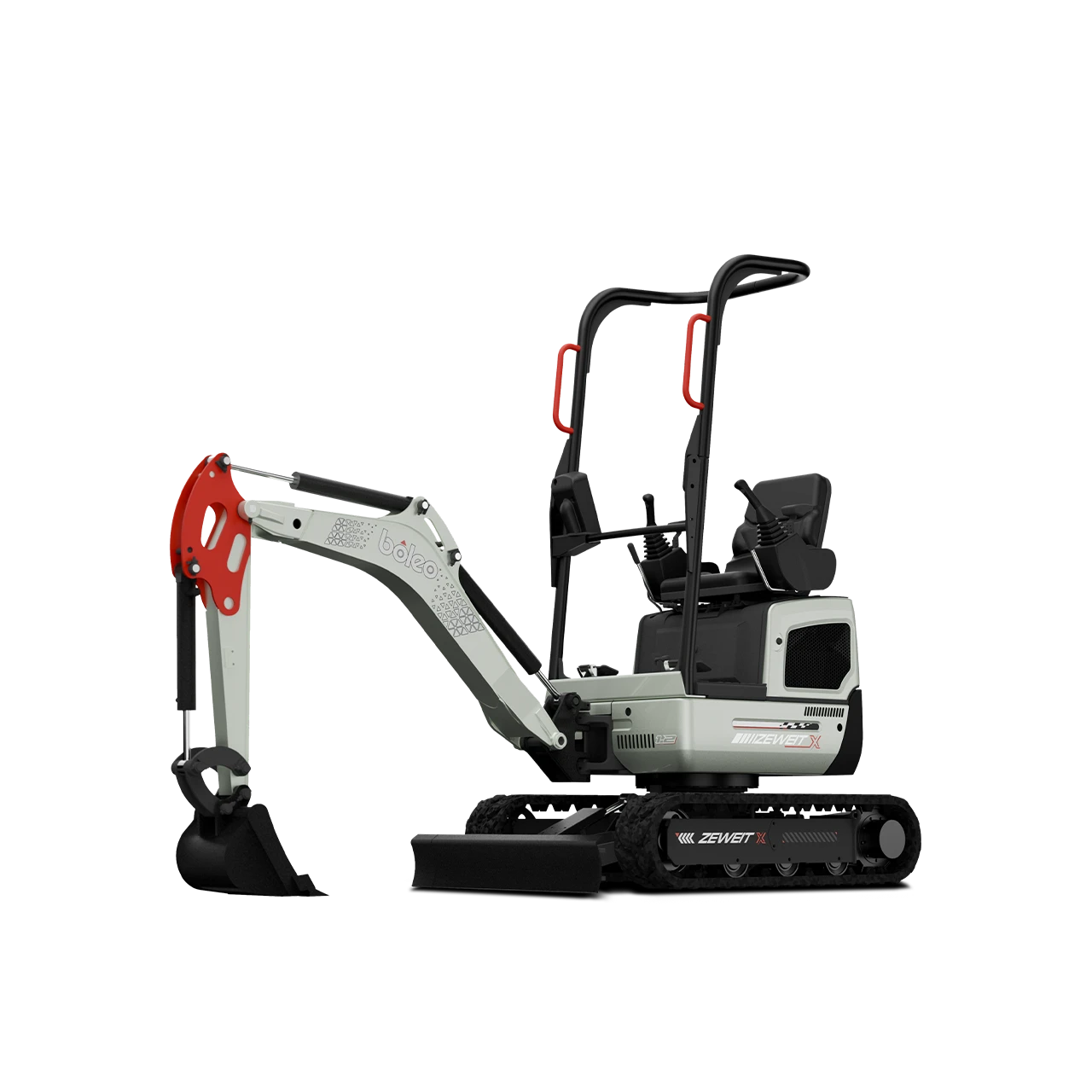 Mini giratória Boleo ZEWEIT X – 1,2 t