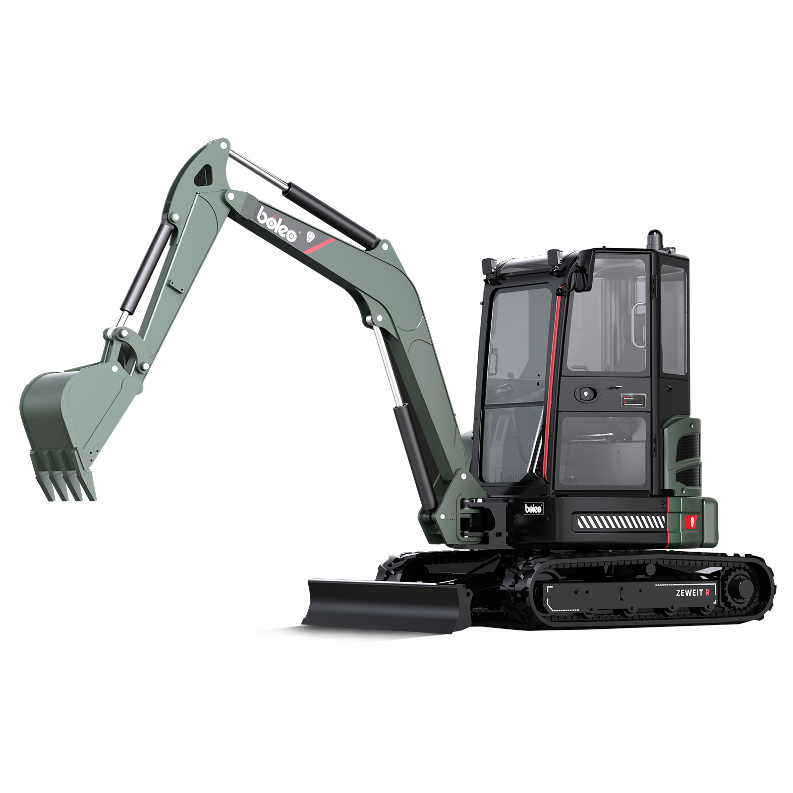 Mini giratória Boleo ZEWEIT R – 3,5 t